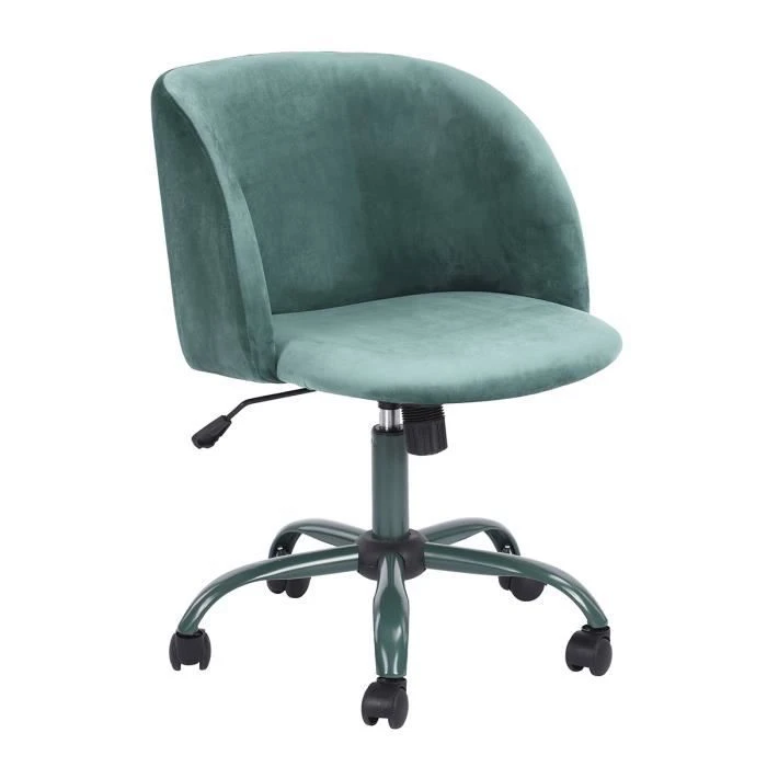 כיסא שולחן ללא זרוע Adjustabe Velvet