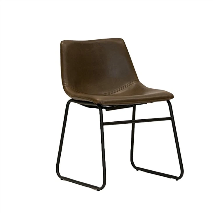 כסאות אוכל מעור PU Lotusville Vintage